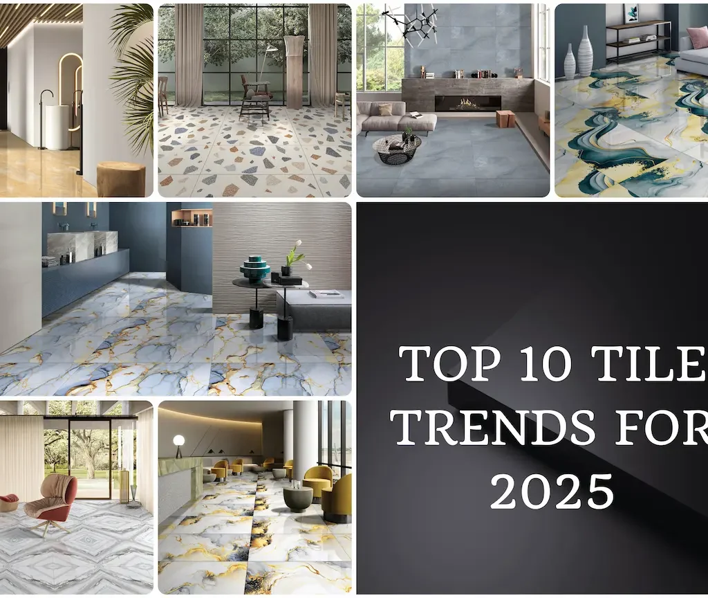 ceramic vs porcelain Top 10 Tile Trends for 2025