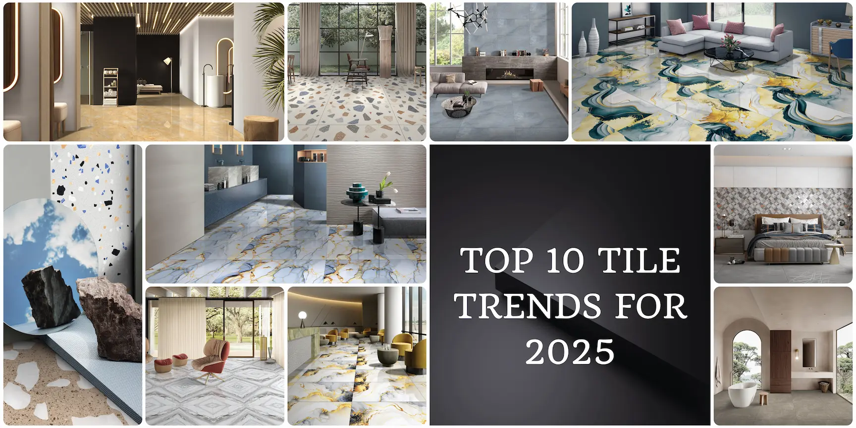 Top 10 Tile Trends for 2025: Styles, Colors & Designs You Need to Know